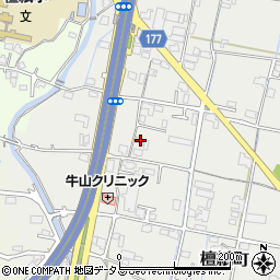 香川県高松市檀紙町701周辺の地図