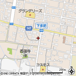 香川県高松市多肥下町244周辺の地図