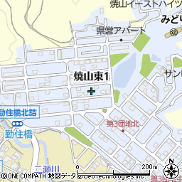 広島県呉市焼山東1丁目9周辺の地図