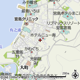 広島県廿日市市宮島町509周辺の地図