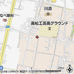 香川県高松市下田井町81周辺の地図