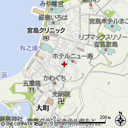 広島県廿日市市宮島町508周辺の地図