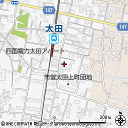 香川県高松市太田上町700周辺の地図