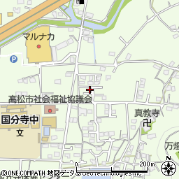 香川県高松市国分寺町新居958周辺の地図