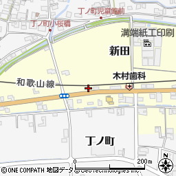和歌山県伊都郡かつらぎ町新田40周辺の地図
