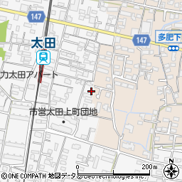 香川県高松市太田上町689周辺の地図