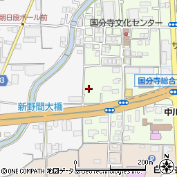 香川県高松市国分寺町新居1330-3周辺の地図