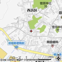 広島県尾道市因島田熊町西浜区1249-4周辺の地図