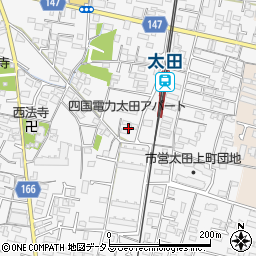 香川県高松市太田上町726周辺の地図