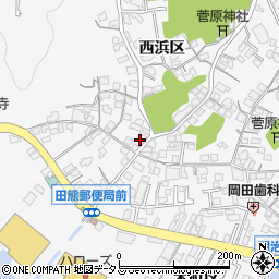 広島県尾道市因島田熊町西浜区2413-1周辺の地図