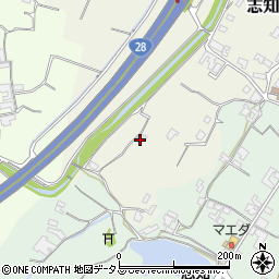兵庫県南あわじ市志知鈩267周辺の地図