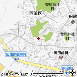広島県尾道市因島田熊町西浜区1252周辺の地図