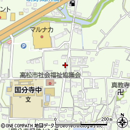 香川県高松市国分寺町新居1123周辺の地図