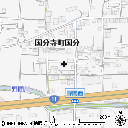 香川県高松市国分寺町国分536周辺の地図