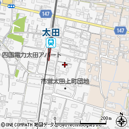 香川県高松市太田上町696-10周辺の地図