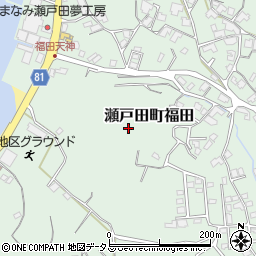 広島県尾道市瀬戸田町福田周辺の地図