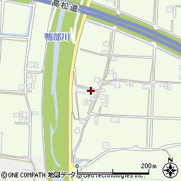 香川県さぬき市鴨部106周辺の地図