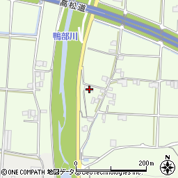 香川県さぬき市鴨部109周辺の地図