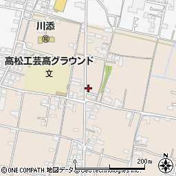 香川県高松市下田井町23-1周辺の地図