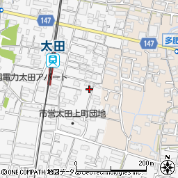 香川県高松市太田上町697周辺の地図