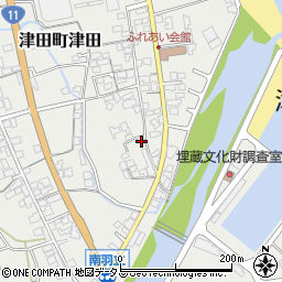 香川県さぬき市津田町津田2576-7周辺の地図
