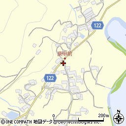 和歌山県紀の川市上丹生谷584周辺の地図