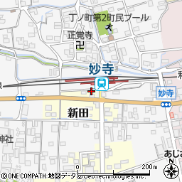 和歌山県伊都郡かつらぎ町新田104周辺の地図