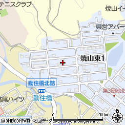 広島県呉市焼山東1丁目11周辺の地図