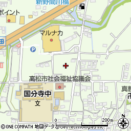 香川県高松市国分寺町新居1116周辺の地図