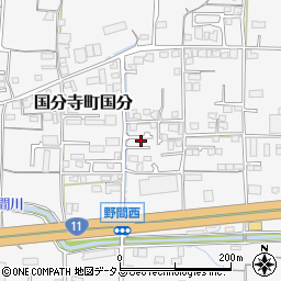 香川県高松市国分寺町国分538周辺の地図