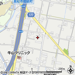 香川県高松市檀紙町694-14周辺の地図
