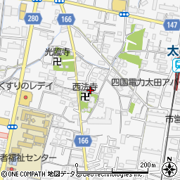 香川県高松市太田上町568周辺の地図