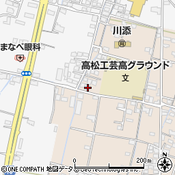 香川県高松市下田井町76周辺の地図