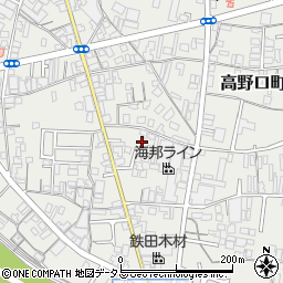 和歌山県橋本市高野口町小田541周辺の地図