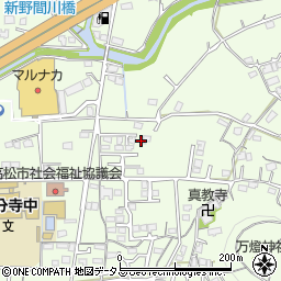 香川県高松市国分寺町新居960-1周辺の地図