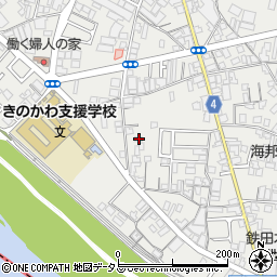 和歌山県橋本市高野口町向島16周辺の地図