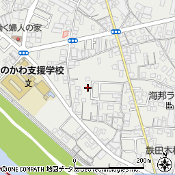 和歌山県橋本市高野口町向島9周辺の地図