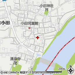 和歌山県橋本市高野口町小田163周辺の地図