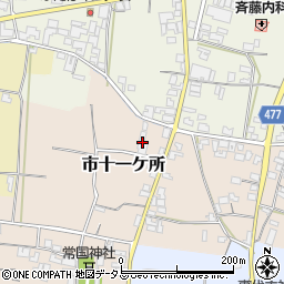 岡田材木店周辺の地図