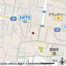 香川県高松市多肥下町51周辺の地図