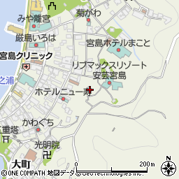 広島県廿日市市宮島町619周辺の地図