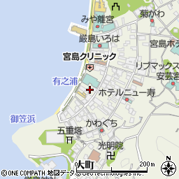 広島県廿日市市宮島町1130周辺の地図