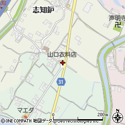 山口・衣料品店周辺の地図