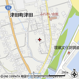 香川県さぬき市津田町津田2575周辺の地図