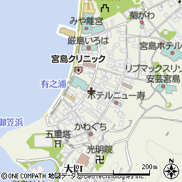 広島県廿日市市宮島町539周辺の地図