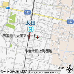 香川県高松市太田上町700-9周辺の地図