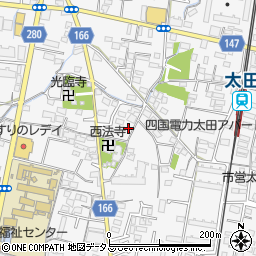 香川県高松市太田上町567周辺の地図