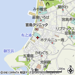 広島県廿日市市宮島町1132周辺の地図
