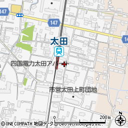 香川県高松市太田上町715周辺の地図