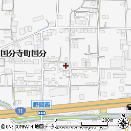 香川県高松市国分寺町国分543周辺の地図